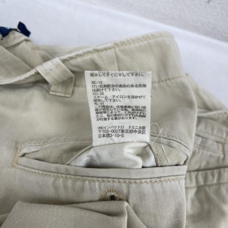 ポロラルフローレン POLO RALPH LAUREN パンツ チノパン ストレート ワイド ワーク パンツ チノパン pp-rl-cs3303 40インチ ベージュ / ベージュ / beige メンズ USED 古着 中古 50164062