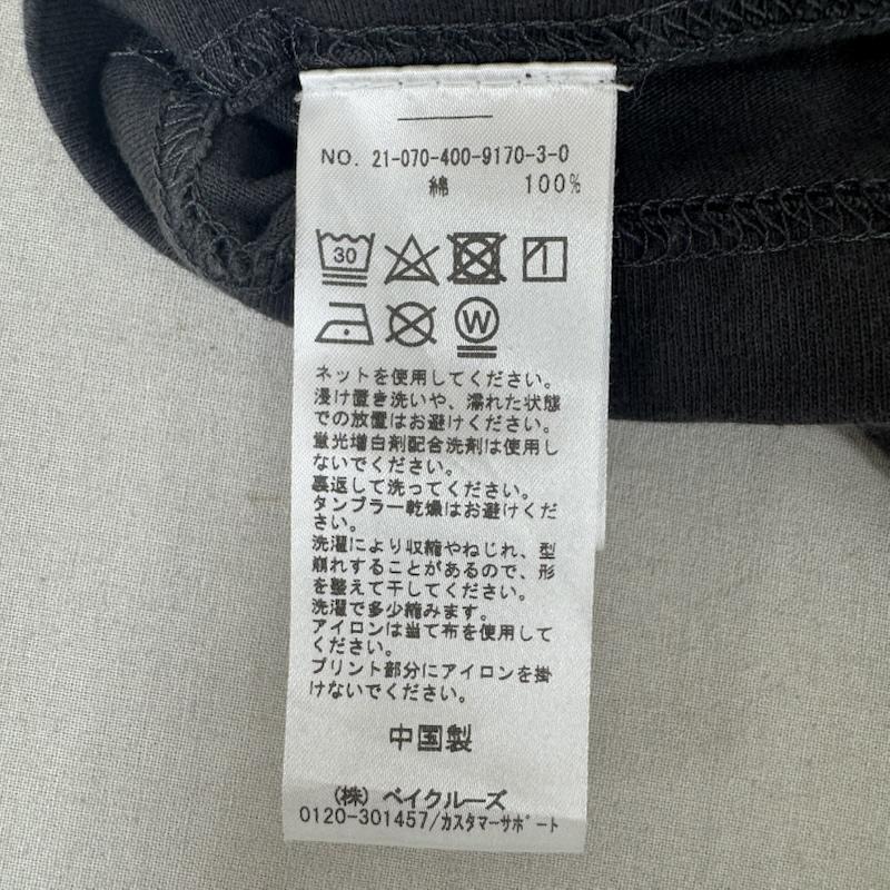 ジャーナルスタンダード JOURNAL STANDARD Tシャツ 長袖 グラフィック プリント ロング スリーブ Tシャツ - 灰 / グレー / gray メンズ USED 古着 中古 50164091