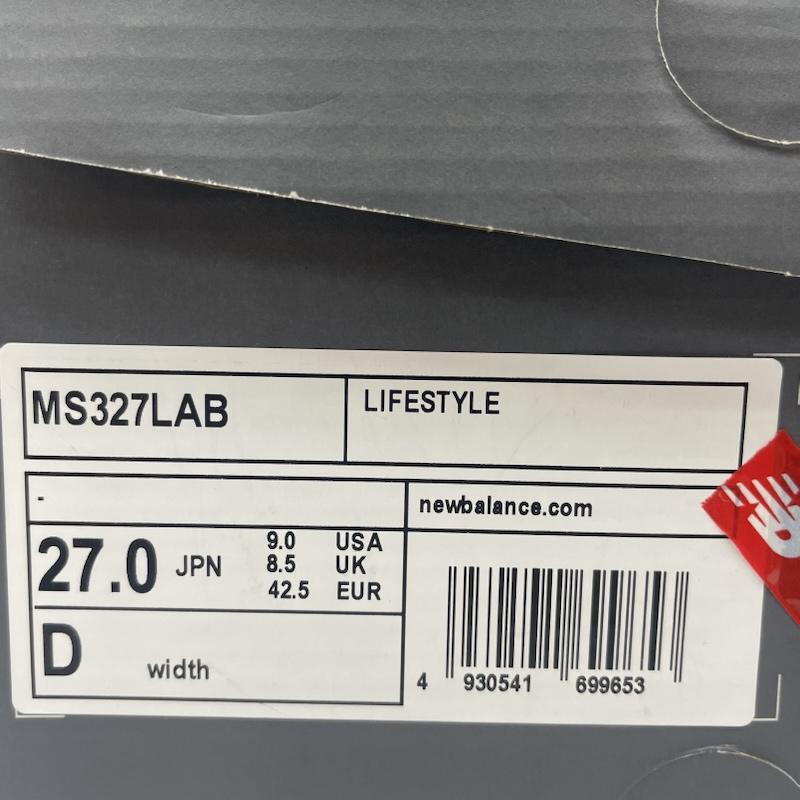 ニューバランス New Balance スニーカー スニーカー u530esa U530 モデル SILVER BLK ESA 27.0cm メンズ USED 古着 中古 50164104