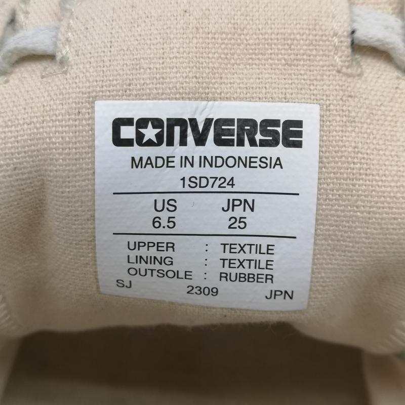コンバース CONVERSE スニーカー スニーカー 1SD724 3131023 アニマルファー HI ダルメシアン 厚底 トレックウエーブ ALL STAR TREKWAVE 25.0cm 白 / ホワイト / white レディース USED 古着 中古 50164111