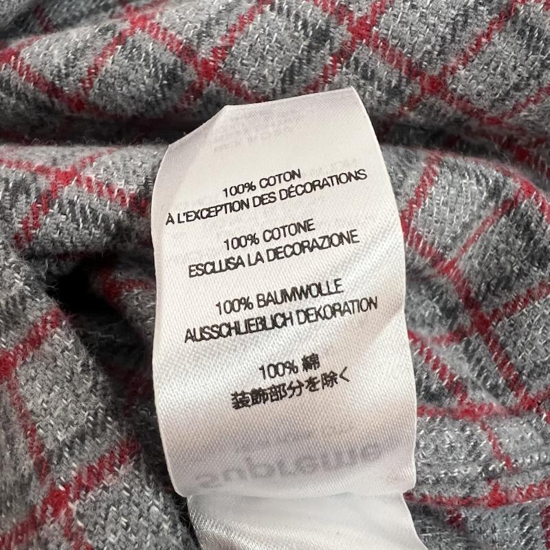 シュプリーム Supreme シャツ、ブラウス 半袖 23SS UNDERCOVER S/S Flannel Shirt アンダーカバー コラボ M 灰 / グレー / gray メンズ USED 古着 中古 50164151