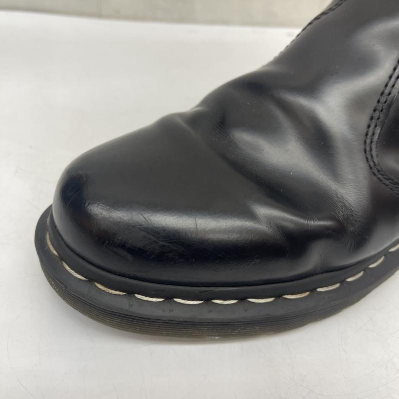 ドクターマーチン Dr.Martens ブーツ 一般 2976 ws aw006 WHITE STITCH LEATHER CHELSEA BOOTS サイドゴア ブーツ US:7 黒 / ブラック / black メンズ USED 古着 中古 50164163