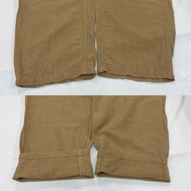 古着 USED パンツ ワークパンツ、ペインターパンツ KAPTAIN SUNSHINE キャプテンサンシャイン コットン リネン シルク カーゴパンツ KS21SPT12 0 無地 ベージュ / ベージュ / beige メンズ USED 古着 中古 50164227