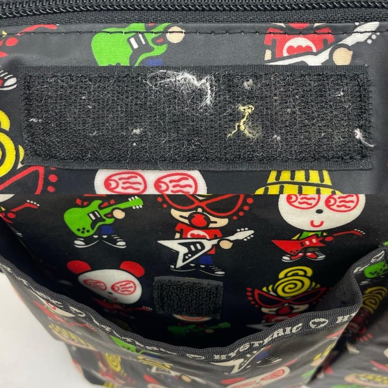 ヒステリック ミニ HYSTERIC MINI マザーズバッグ マザーズバッグ 2WAY 総柄 キャラクター トートバッグ マザーズ バッグ 黒 / ブラック / black レディース USED 古着 中古 50164249