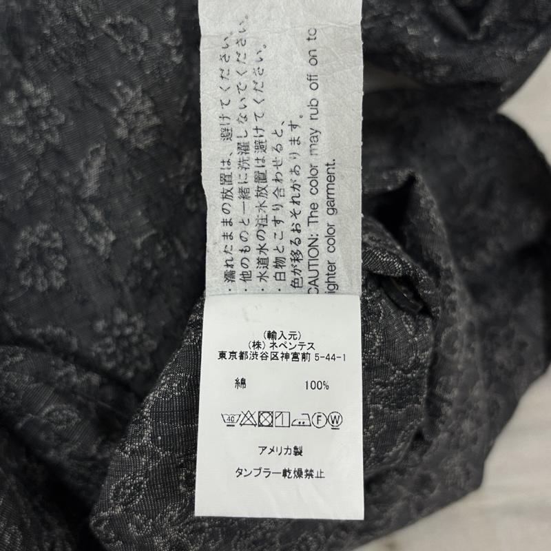 エンジニアードガーメンツ Engineered Garments シャツ、ブラウス 長袖 20AW フローラル ジャガード ラウンドカラー 長袖 シャツ Rounded Collar Jacquard XS メンズ USED 古着 中古 50164295