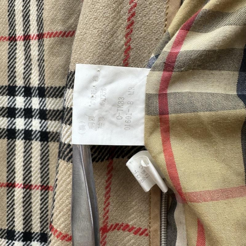 バーバリーズ BURBERRYS コート トレンチコート 90s 白タグ ノバチェック ライナー トレンチ コート - ベージュ / ベージュ / beige レディース USED 古着 中古 50164312