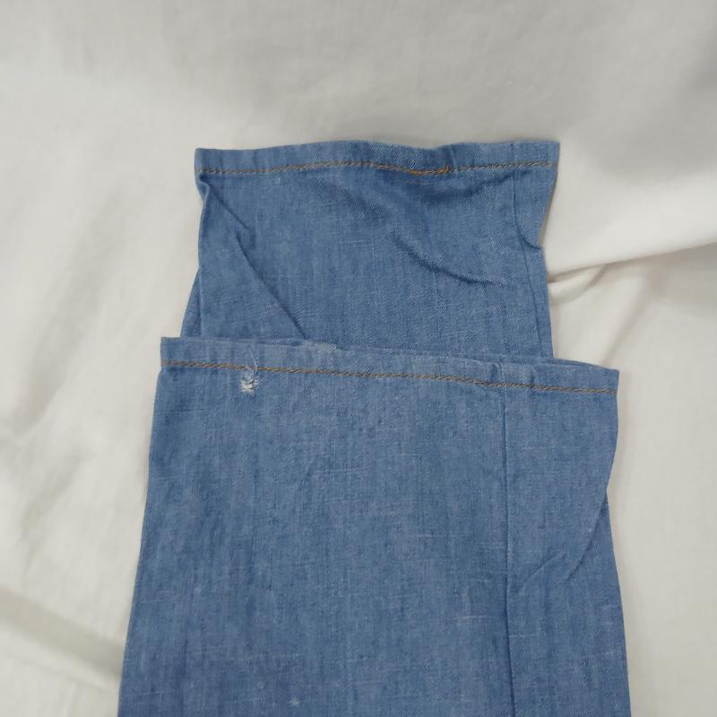 ドルチェアンドガッバーナ DOLCE&GABBANA パンツ デニム、ジーンズ 00s D&G フレア デニム パンツ ロゴ 刺繍 イタリア製 y2k 24インチ 38 インディゴ / インディゴ / Indigo レディース USED 古着 中古 50164325