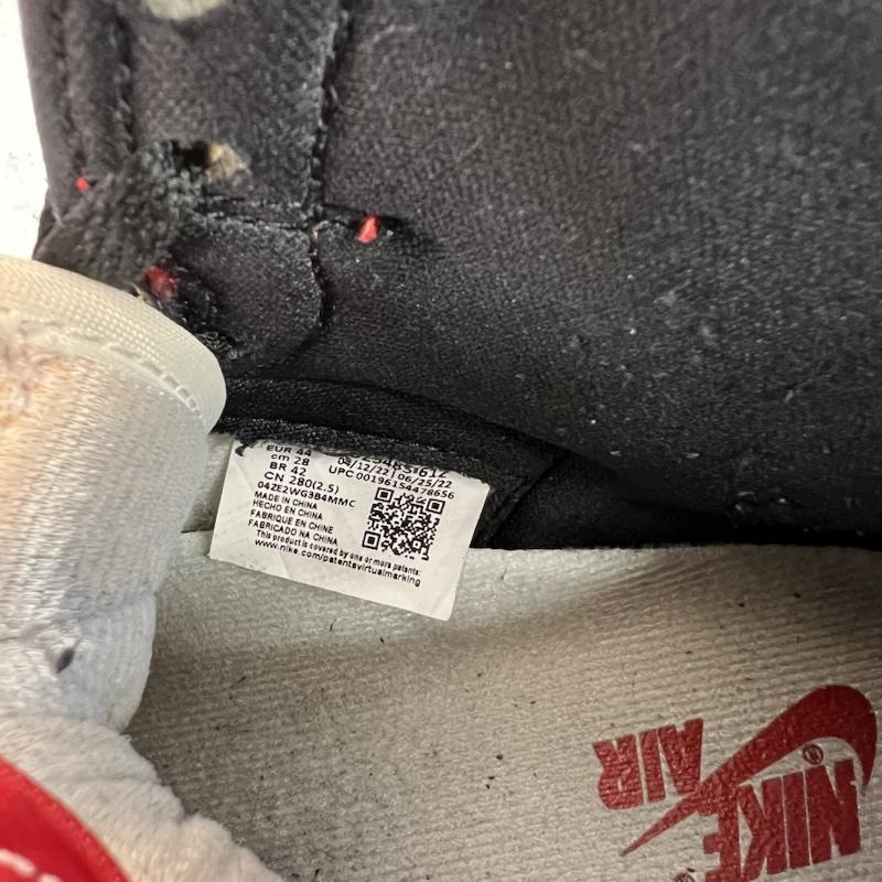 ナイキ NIKE スニーカー スニーカー AIR JORDAN 1 HIGH OG LOST & FOUND CHICAGO DZ5485-612 28.0cm 白 / ホワイト / white X 赤 / レッド / red X 黒 / ブラック / black メンズ USED 古着 中古 50164361