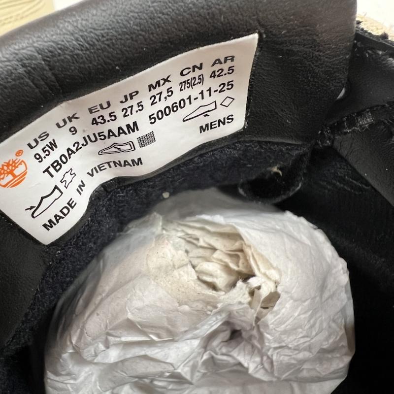 ティンバーランド Timberland ブーツ 一般 ヘリテージ GTX モックトゥ ミッド TB0A2JU5AAM 27.5cm ベージュ / ベージュ / beige メンズ USED 古着 中古 50164365
