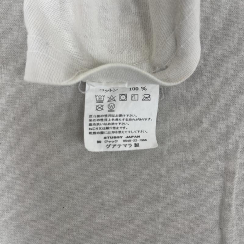 ステューシー STUSSY Tシャツ 半袖 00s Herby s Dyed Tee バック グラフィック プリント Tシャツ L 白 / ホワイト / white メンズ USED 古着 中古 50164536