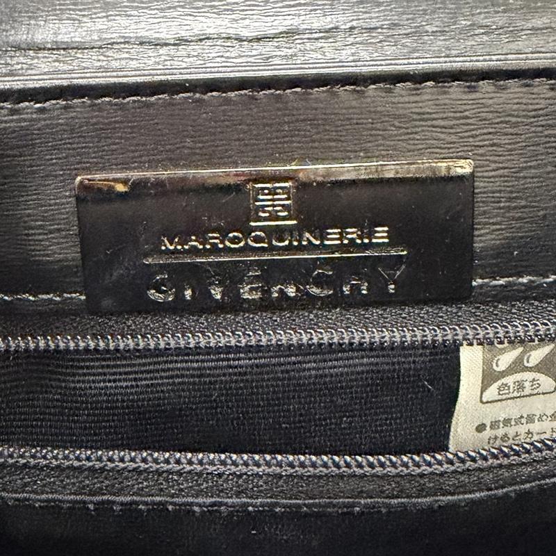ジバンシィ GIVENCHY ショルダーバッグ ショルダーバッグ フォーマル バッグ black ショルダー ハンド 2way bag - ロゴ、文字 黒 / ブラック / black レディース USED 古着 中古 50164668