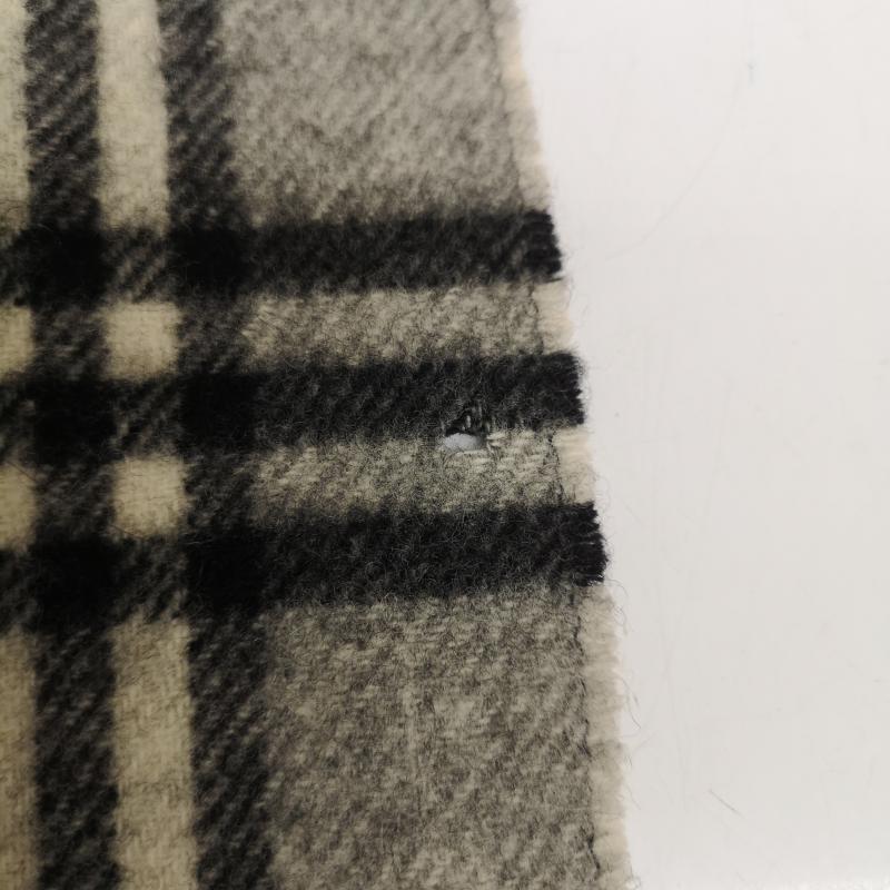 バーバリー BURBERRY マフラー マフラー ノバチェック ウール マフラー イングランド製 - 灰 / グレー / gray メンズ USED 古着 中古 50164732