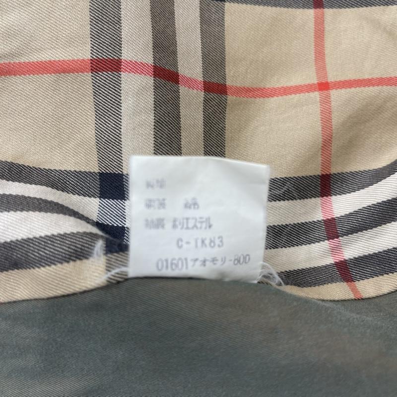 バーバリーズ BURBERRYS コート コート一般 ヴィンテージ ノバチェック トレンチ ステンカラー コート 玉虫色 fd080-039-79 S カーキオリーブ / カーキオリーブ / レディース USED 古着 中古 50164912