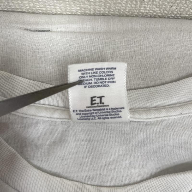 シュプリーム Supreme Tシャツ 半袖 15aw USA製 E.T. Tee SF映画 コラボ プリント Tシャツ L 白 / ホワイト / white メンズ USED 古着 中古 50164987