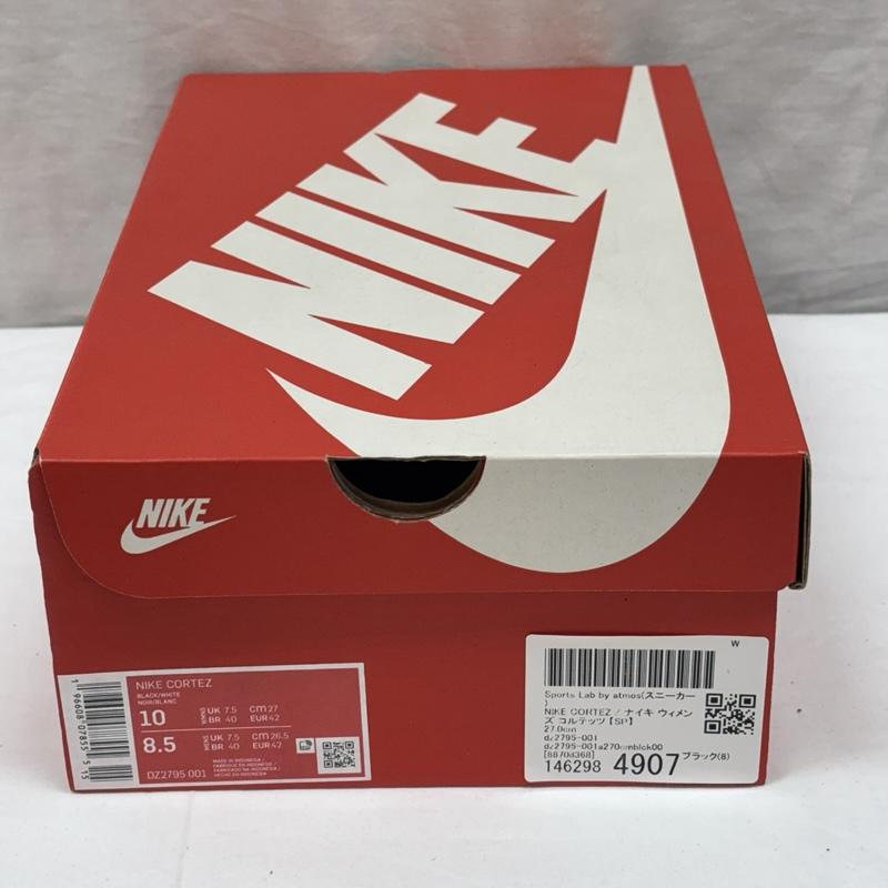ナイキ NIKE スニーカー スニーカー DZ2795-001 ウィメンズ コルテッツ ブラック ホワイト スニーカー 27.0cm レディース USED 古着 中古 50165278
