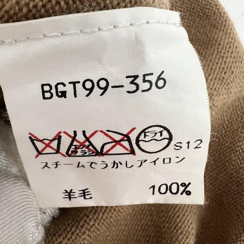 バーバリーズ BURBERRYS ニット、セーター 半袖 ロゴ 半袖ニット M ベージュ / ベージュ / beige レディース USED 古着 中古 50165308