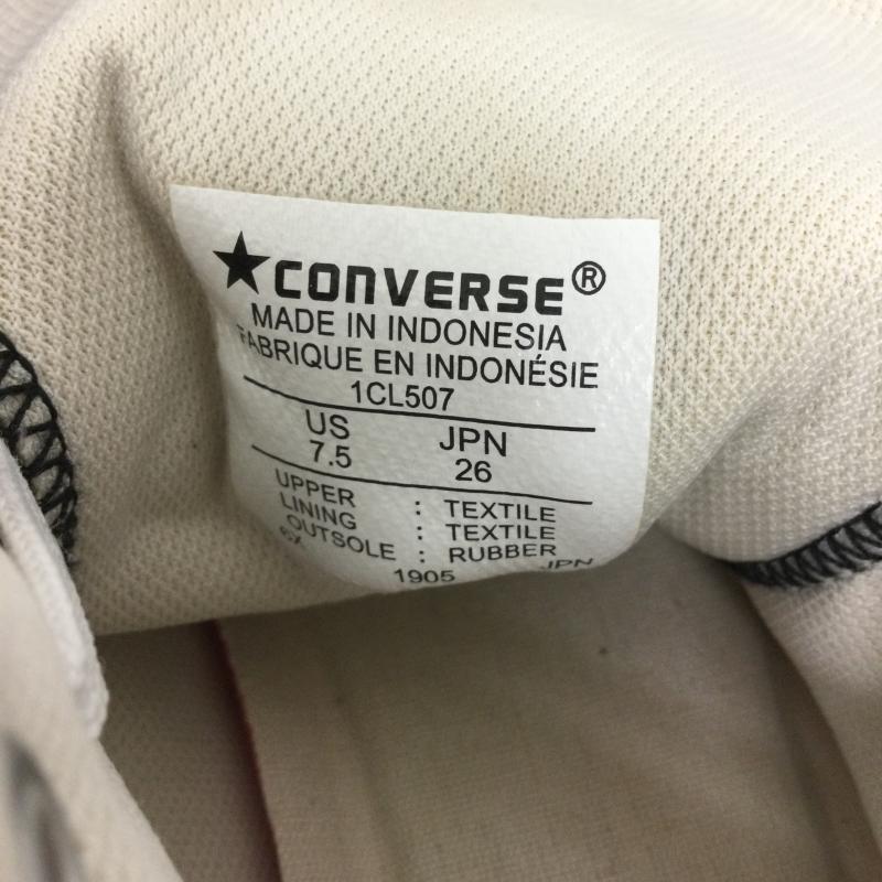 コンバース CONVERSE スニーカー スニーカー converse 1CL507 ファイヤー ハイカット 26.0cm 黒 / ブラック / black メンズ USED 古着 中古 50165310