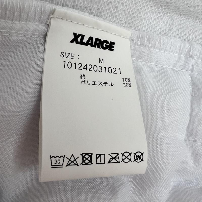 エクストララージ XLARGE パンツ ショートパンツ ×PROCLUB プロクラブコラボ スウェット カーゴショーツ M 白 / ホワイト / white メンズ USED 古着 中古 50165311