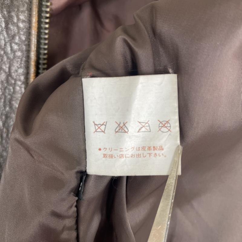 古着 USED ジャケット、上着 レザージャケット Palam ヴィンテージ 羊革 ラム レザー ジャケット アウター ダークブラウン / ダークブラウン / メンズ USED 古着 中古 50165413