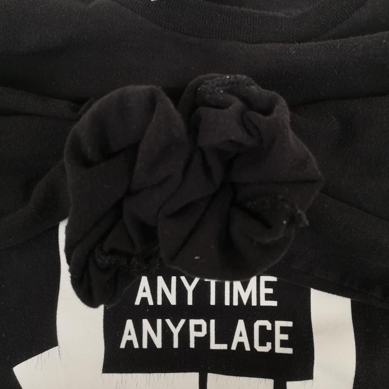 アンディフィーテッド UNDEFEATED Tシャツ 長袖 コットン プリント 丸首 クルーネック ロングスリーブTシャツ S 黒 / ブラック / black メンズ USED 古着 中古 50165598