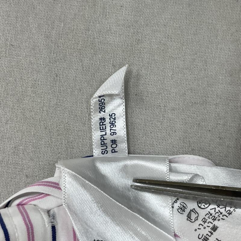 ローレンラルフローレン LAUREN RALPH LAUREN シャツ、ブラウス 長袖 ポニー刺繍 ストライプ柄 長袖 オックスフォード シャツ XXL 桃 / ピンク / pink メンズ USED 古着 中古 50165637
