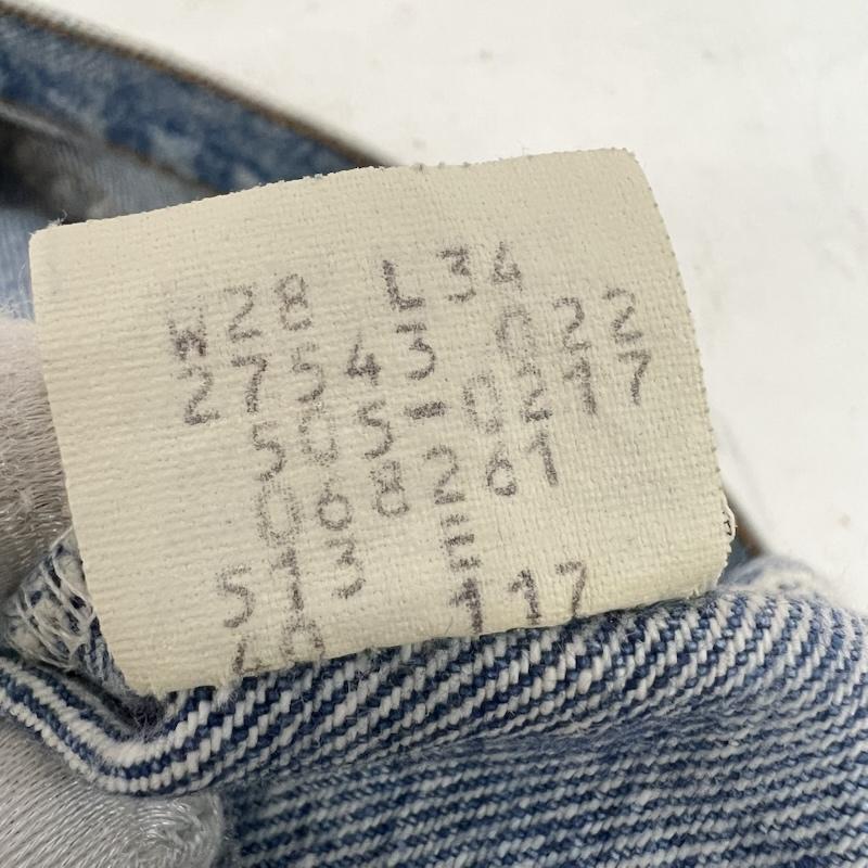 リーバイス Levi s パンツ デニム、ジーンズ 80s USA製 505 デニムパンツ ビンテージ ボタン裏513 28インチ メンズ USED 古着 中古 50165672
