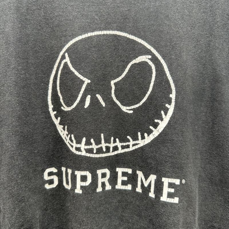 シュプリーム Supreme Tシャツ 半袖 23AW The Nightmare Before Christmas Skeleton Tee プリント Tシャツ L 黒 / ブラック / black メンズ USED 古着 中古 50165717