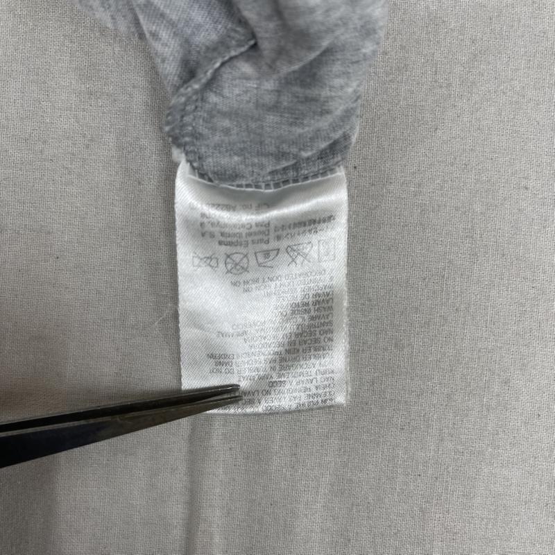 ディーゼル DIESEL Tシャツ 半袖 ヴィンテージ調 グラフィックアート Tシャツ カットソー L 灰 / グレー / gray メンズ USED 古着 中古 50165725