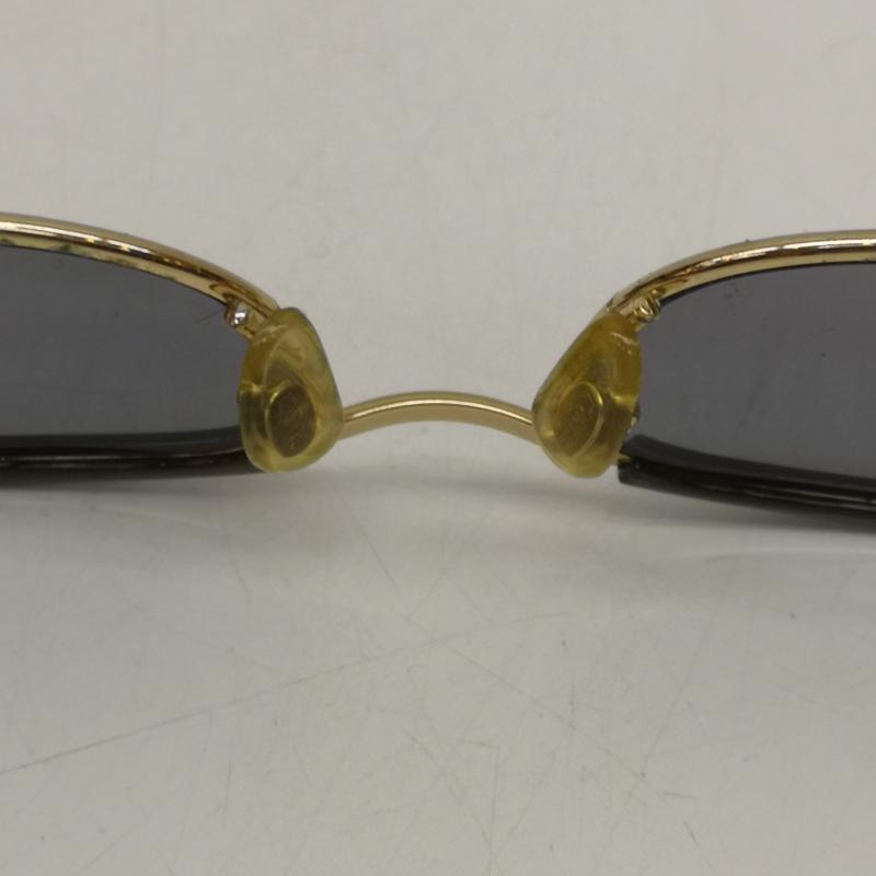 グッチ GUCCI めがね・サングラス サングラス サーモント サングラス GG1365 / S 50□19 - 茶 / ブラウン / brown X 金 / ゴールド / gold color メンズ USED 古着 中古 50165735