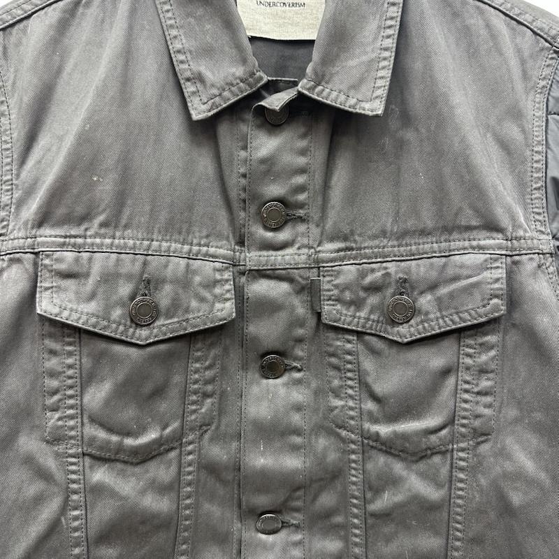 アンダーカバーイズム UNDERCOVERISM ジャケット、上着 ジャンパー、ブルゾン 袖 ダウン 切替 トラッカージャケット L4209 2 黒 / ブラック / black メンズ USED 古着 中古 50165992