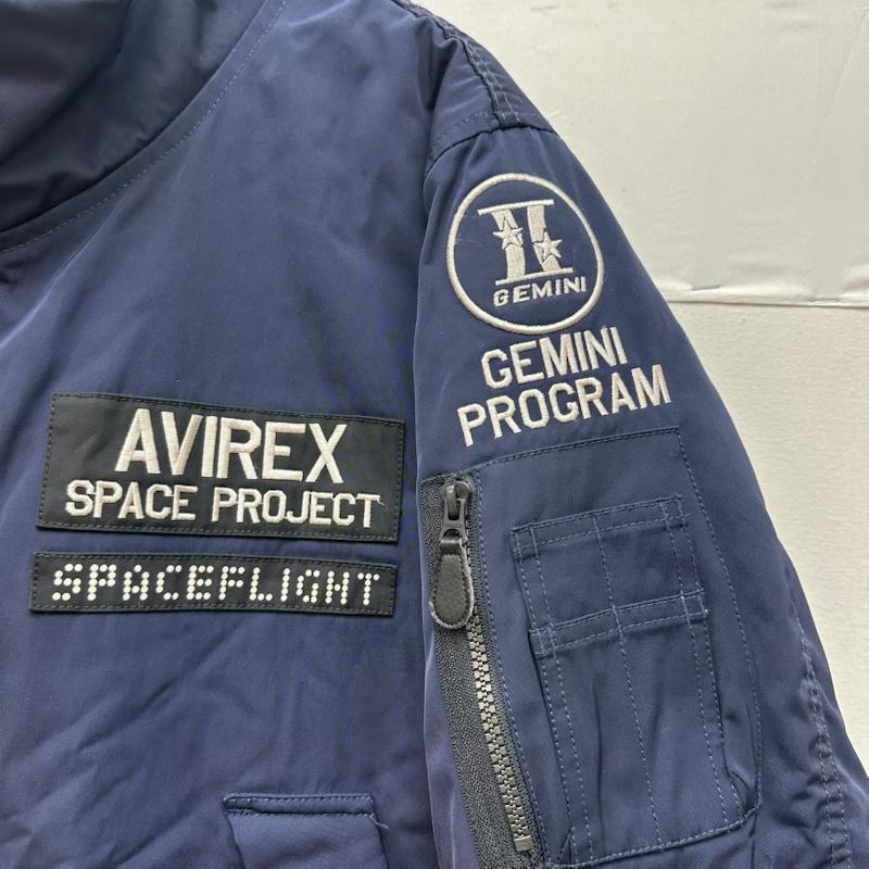 アヴィレックス AVIREX ジャケット、上着 ジャンパー、ブルゾン MA-1 GT-10 フライト ジャケット 6182176 XXL 紺 / ネイビー / navy メンズ USED 古着 中古 50166012