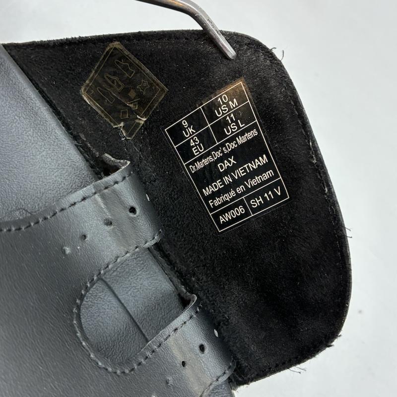 ドクターマーチン Dr.Martens サンダル サンダル DAX ダックス レザー ラバー ソール ストラップ スライド サンダル UK:9 メンズ USED 古着 中古 50166061