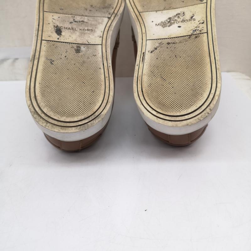 マイケルコース MICHAEL KORS スニーカー スニーカー FT23C モノグラム スリッポン スニーカー US:7.5 茶 / ブラウン / brown メンズ USED 古着 中古 50166076
