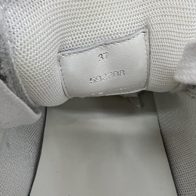 ロエベ LOEWE スニーカー スニーカー アナグラム ロゴ レザースニーカー size37 - 白 / ホワイト / white レディース USED 古着 中古 50166092