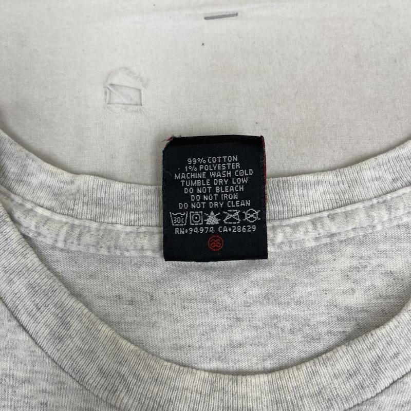 ステューシー STUSSY Tシャツ 半袖 メキシコ製 00s BASIC STUSSY プリント Tシャツ カットソー L 灰 / グレー / gray メンズ USED 古着 中古 50166143