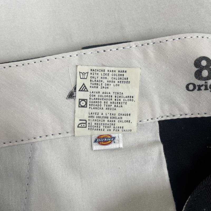 ディッキーズ Dickies パンツ ワークパンツ、ペインターパンツ 874 Chopper Oakland ロゴ ワイド ワーク パンツ 34インチ 黒 / ブラック / black メンズ USED 古着 中古 50166182