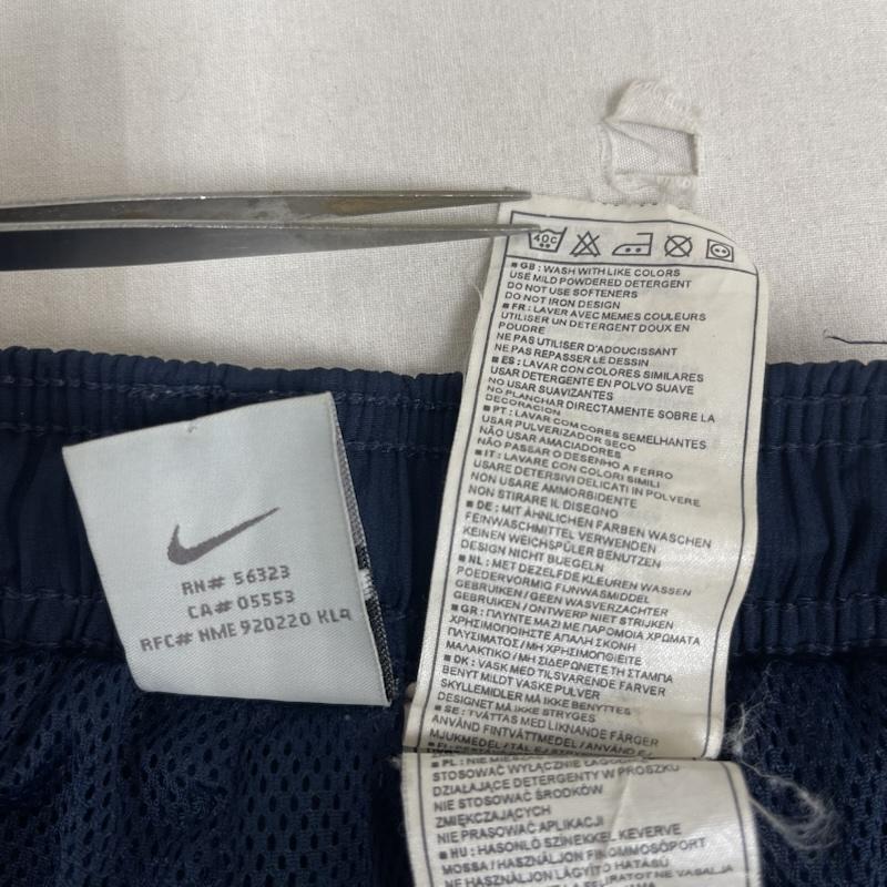 ナイキ NIKE パンツ ワークパンツ、ペインターパンツ 00s マンチェスター・ユナイテッド エンブレム ウィンドブレーカー パンツ M 紺 / ネイビー / navy メンズ USED 古着 中古 50166271