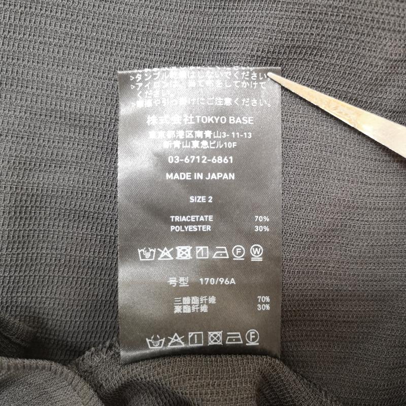 ユナイテッドトウキョウ UNITED TOKYO シャツ、ブラウス 長袖 日本製 ベーシック COLD DRY タスラン加工 長袖 シャツ 135300002 2 黒 / ブラック / black メンズ USED 古着 中古 50166345
