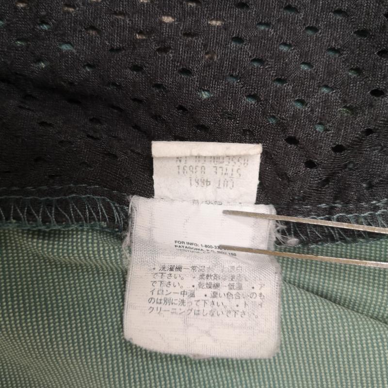 パタゴニア patagonia ジャケット、上着 ジャンパー、ブルゾン USA製 POLARTEC Rシリーズ フィッツロイ ロゴ刺繡 マウンテンパーカー シェルジャケット S 薄緑 / ライトグリーン / レディース USED 古着 中古 50166394