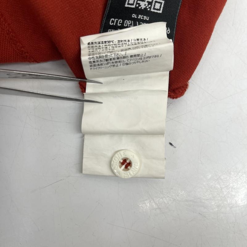 ストーンアイランド STONE ISLAND ポロシャツ 半袖 Stellina 刺繍ロゴ ポロシャツ トップス L 橙 / オレンジ / orange メンズ USED 古着 中古 50166443