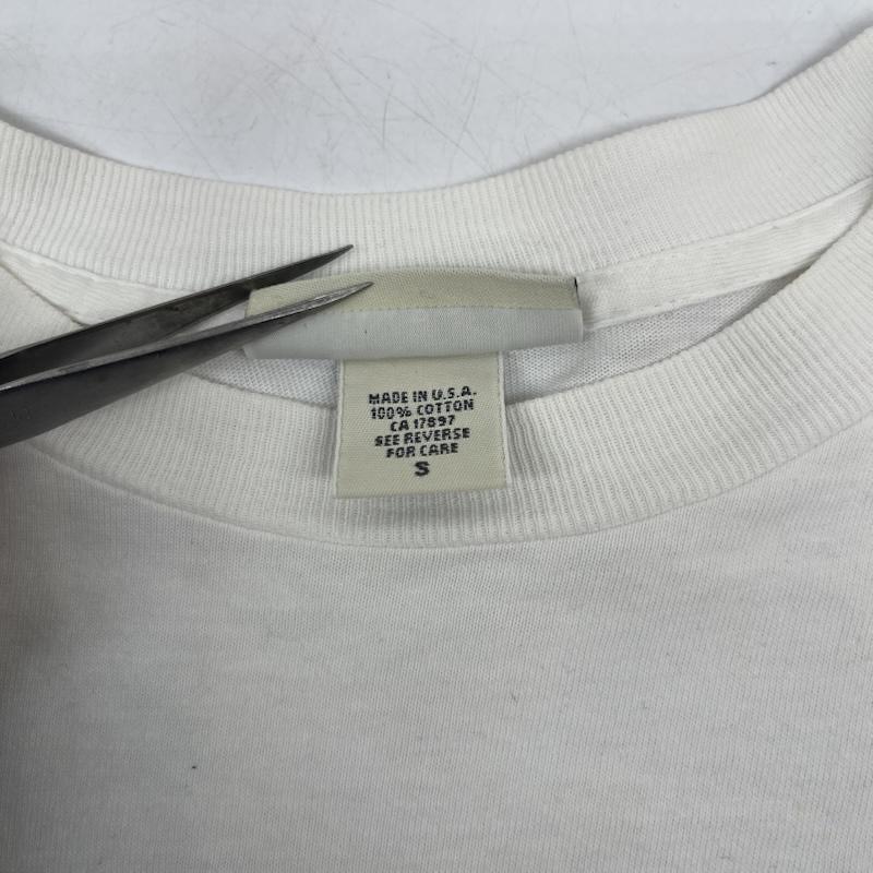 バナナリパブリック BANANA REPUBLIC Tシャツ 半袖 90s ヴィンテージ アニマルシリーズ グラフィック プリント Tシャツ S 白 / ホワイト / white メンズ USED 古着 中古 50166445