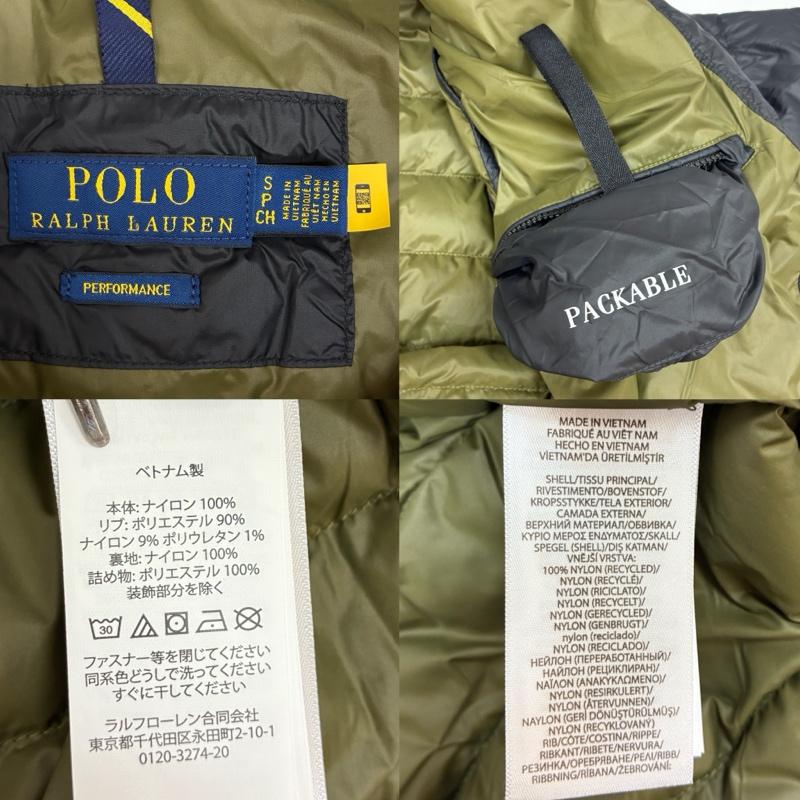 ポロラルフローレン POLO RALPH LAUREN ジャケット、上着 フライトジャケット ポニー 刺繍 キルティング 中綿 ジップアップ ブルゾン MA-1 タイプ ボンバー ジャケット S メンズ USED 古着 中古 50166465