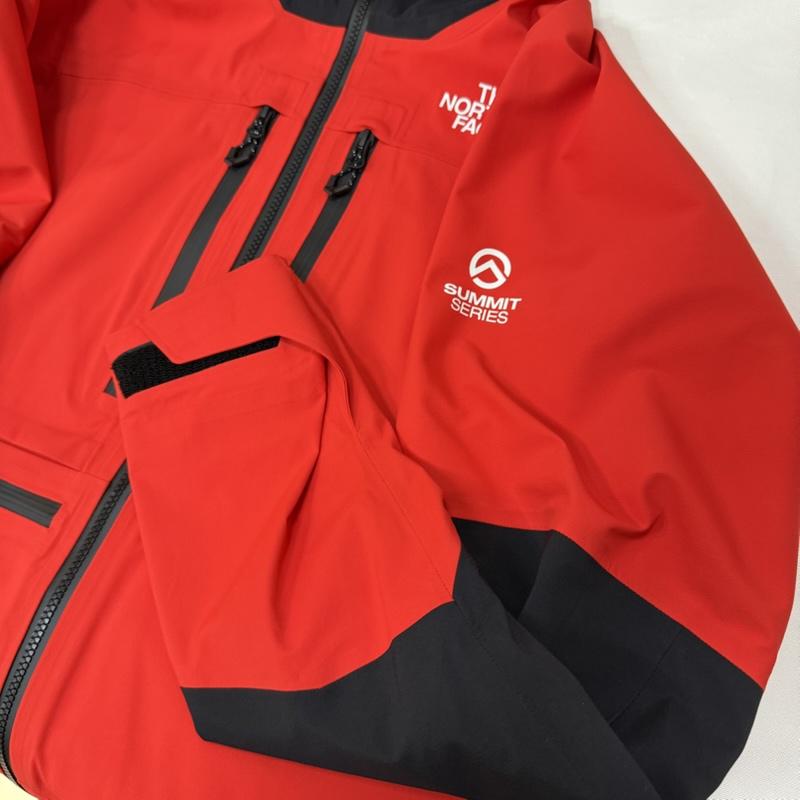 ザノースフェイス THE NORTH FACE ジャケット、上着 ジャンパー、ブルゾン NP51921 SUMMIT SERIES FL L5 JACKET red×black S 防水 S ロゴ、文字 赤 / レッド / red X 黒 / ブラック / black メンズ USED 古着 中古 50166542