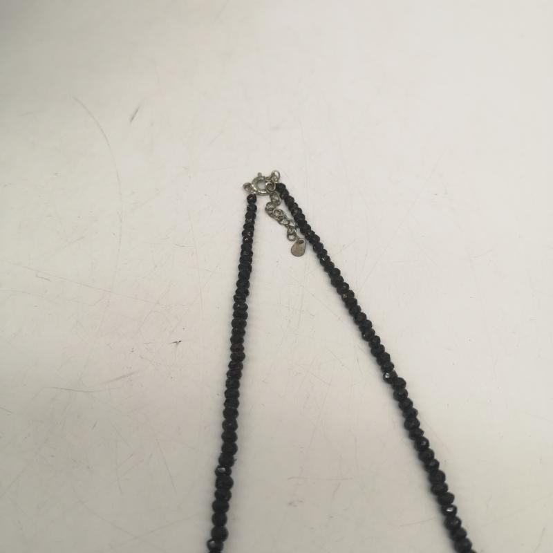 古着 USED アクセサリー ネックレス、ペンダント ブラック スピネル ネックレス - 黒 / ブラック / black メンズ USED 古着 中古 50166567
