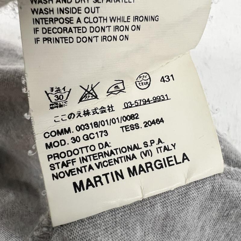 メゾン マルジェラ Maison Margiela Tシャツ 半袖 08AW ここのえ 本人期 有刺鉄線 Tシャツ 46 灰 / グレー / gray メンズ USED 古着 中古 50166597