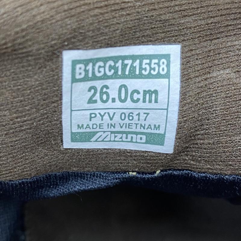 ミズノ MIZUNO スニーカー スニーカー GORE-TEX レザー スニーカー 26.0cm 茶 / ブラウン / brown メンズ USED 古着 中古 50166628