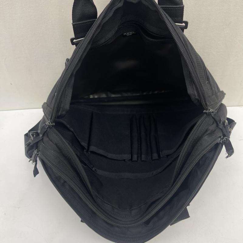 ポーター PORTER ブリーフケース、書類かばん ブリーフケース、書類かばん テンション 2WAY ブリーフケース - 黒 / ブラック / black メンズ USED 古着 中古 50166703