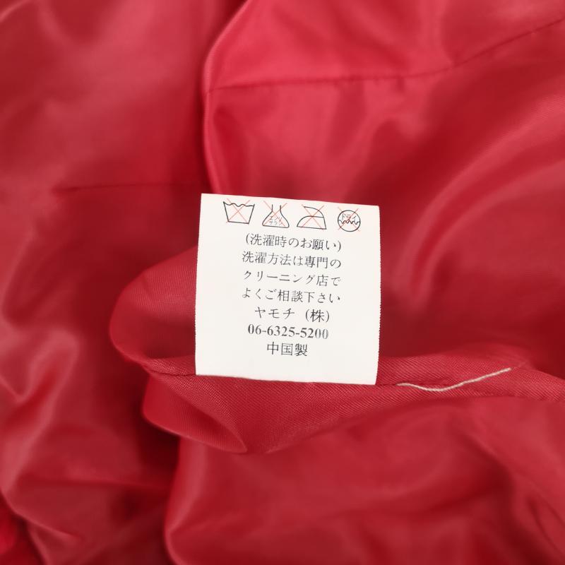 古着 USED コート 毛皮、ファー FLECHE レッキス ラビット 毛皮 ファー ハーフ丈 コート アウター 赤 / レッド / red レディース USED 古着 中古 50166759