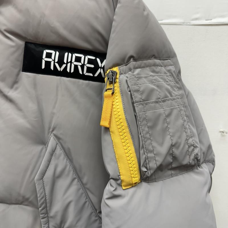 アヴィレックス AVIREX ジャケット、上着 ダウンジャケット アポロ ダウン ジャケット 6112163 XL 灰 / グレー / gray メンズ USED 古着 中古 50166778
