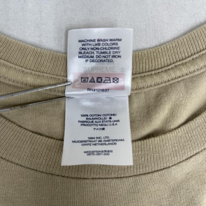 シュプリーム Supreme Tシャツ 半袖 USA製 23ss Reaper Tee リーパー スカル キャラクター プリント Tシャツ カットソー L 茶 / ブラウン / brown メンズ USED 古着 中古 50166949